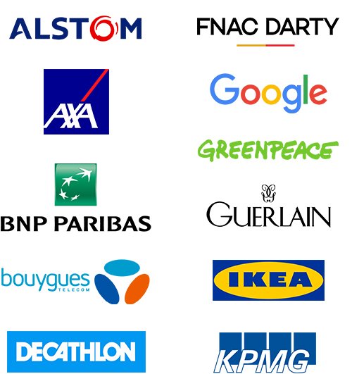 Logos des clients de L'Antichambre (1ère partie)