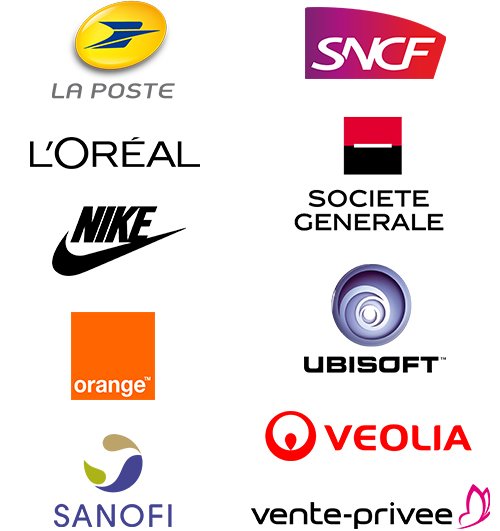 Logos des clients de L'Antichambre (2ème partie)
